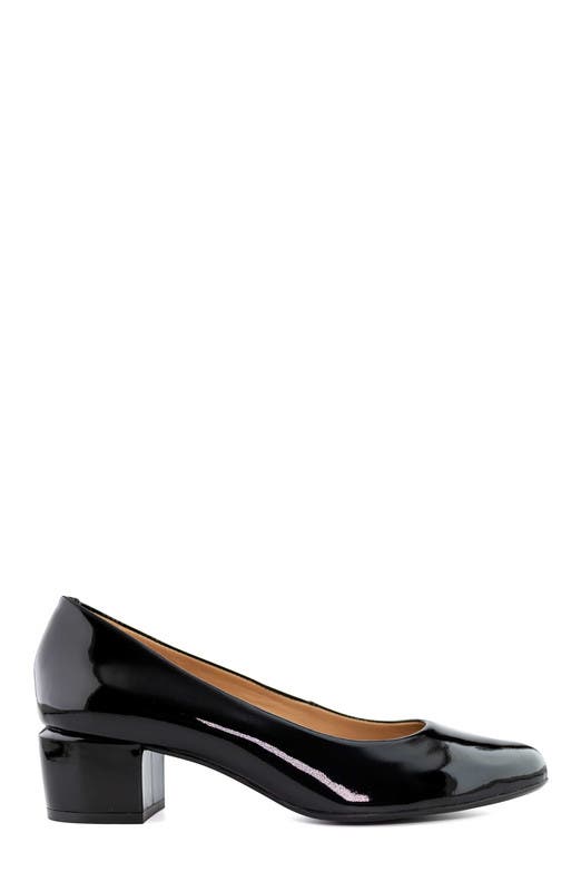Marc Joseph New York Broad St 2.0 Patent Leather Pump, Alternate, color, Black Soft Patent