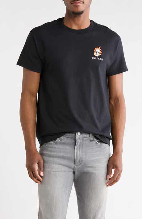 RIOT SOCIETY Roll The Dice Embroidery T-Shirt