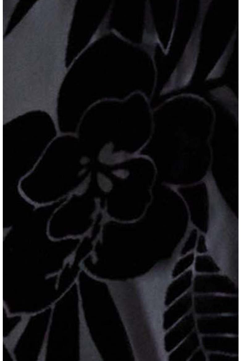 Country Floral Velvet Devore Womens Shirt, Alternate, color, COUNTRY FLORAL BLACK