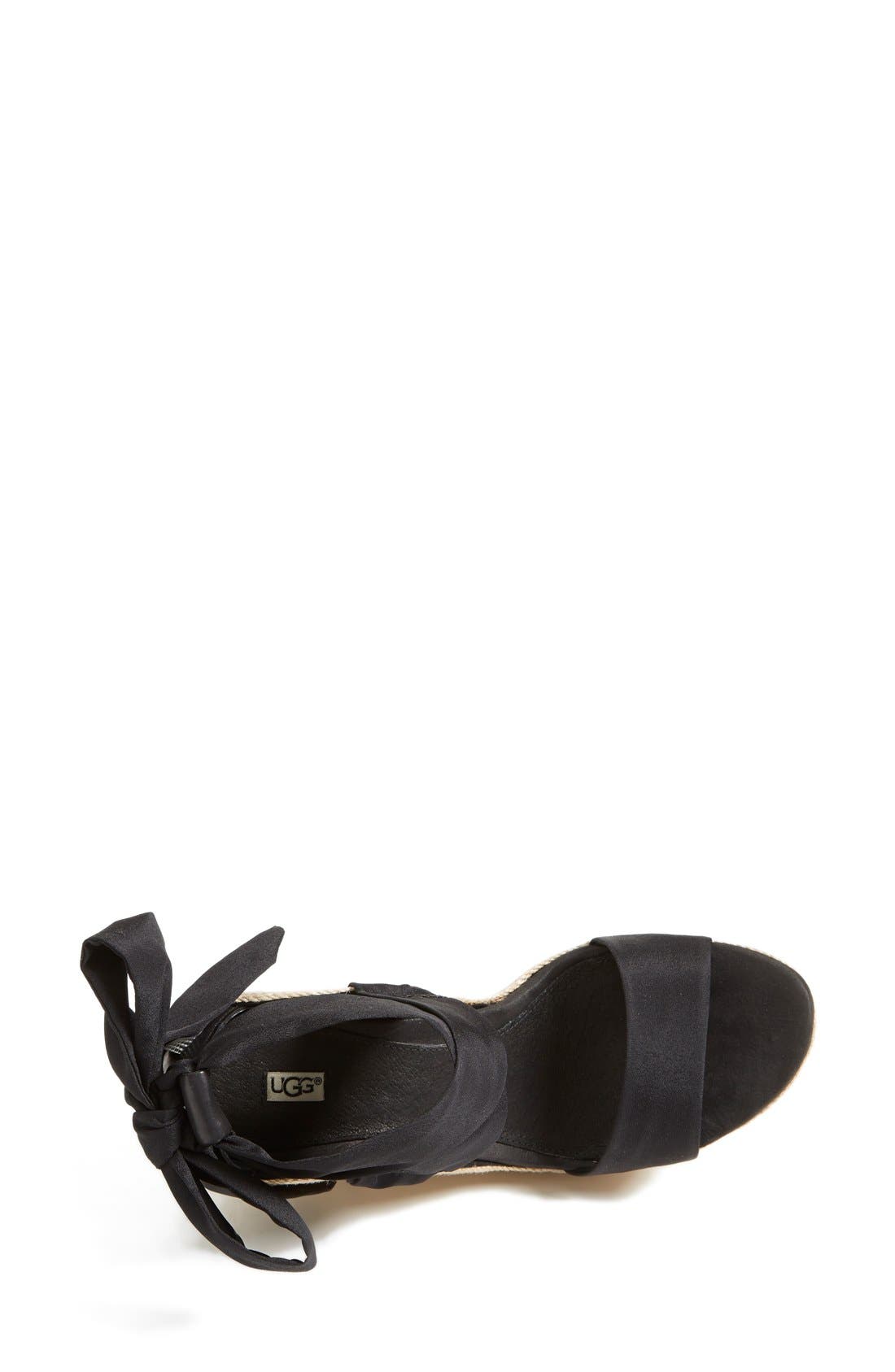 UGG<sup>®</sup> 'Jules' Platform Wedge Sandal, Alternate, color, 