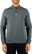 TailorByrd Stonewashed Quarter Zip Pullover