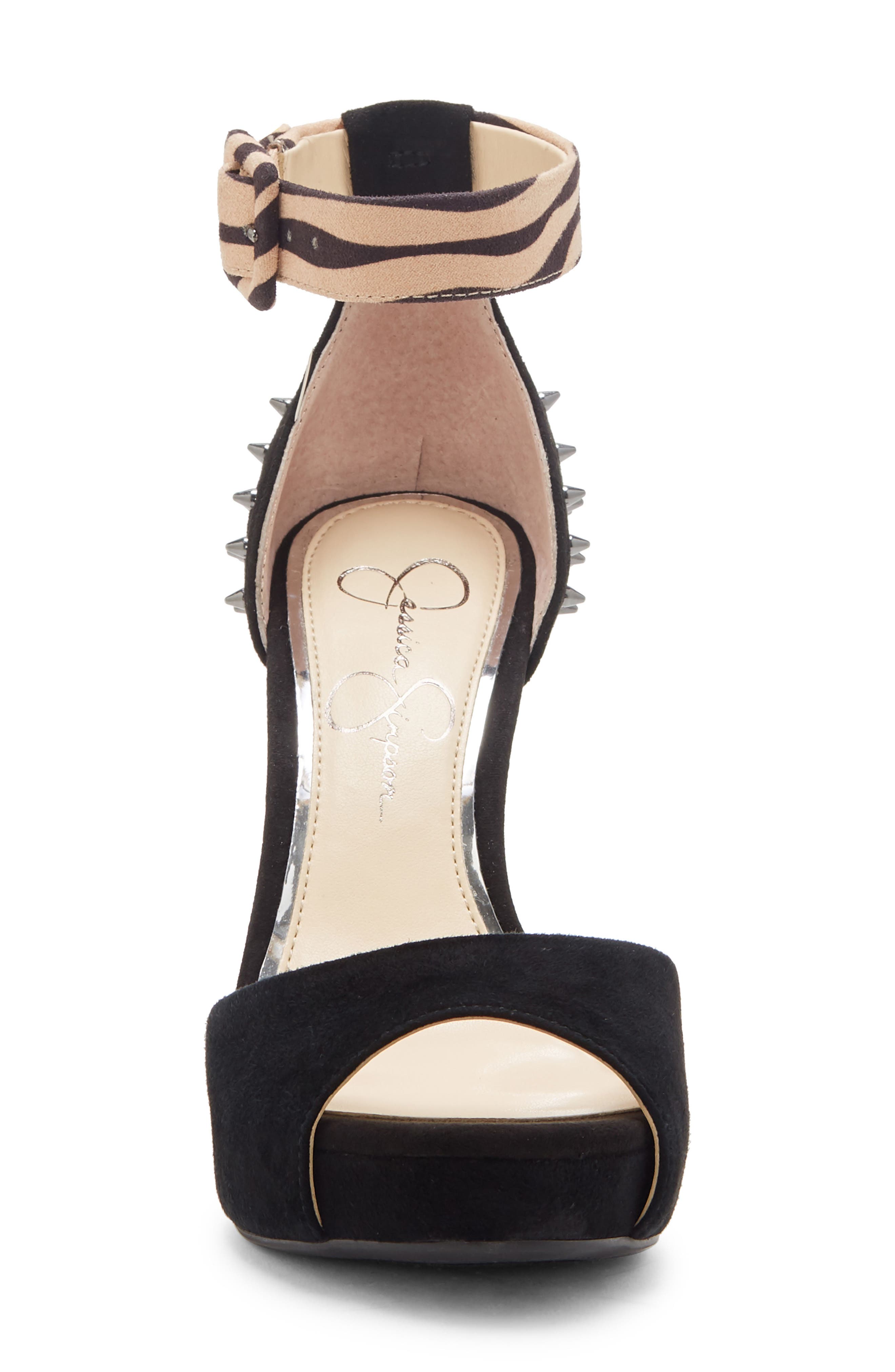 Jessica Simpson Divene Studded Platform Sandal, Alternate, color, 