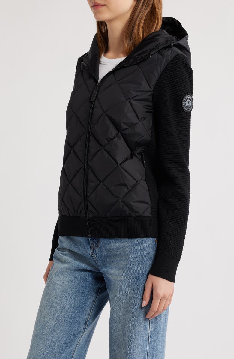 Canada Goose Hybridge Mixed Media Quilted Jacket, Alternate, color, 