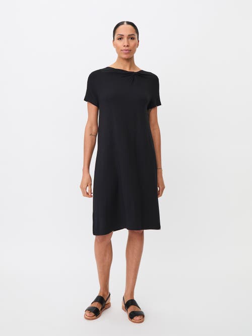 Masai Copenhagen Manyvi Short Sleeve Jersey Dress in Black at Nordstrom, Size Xx-Large