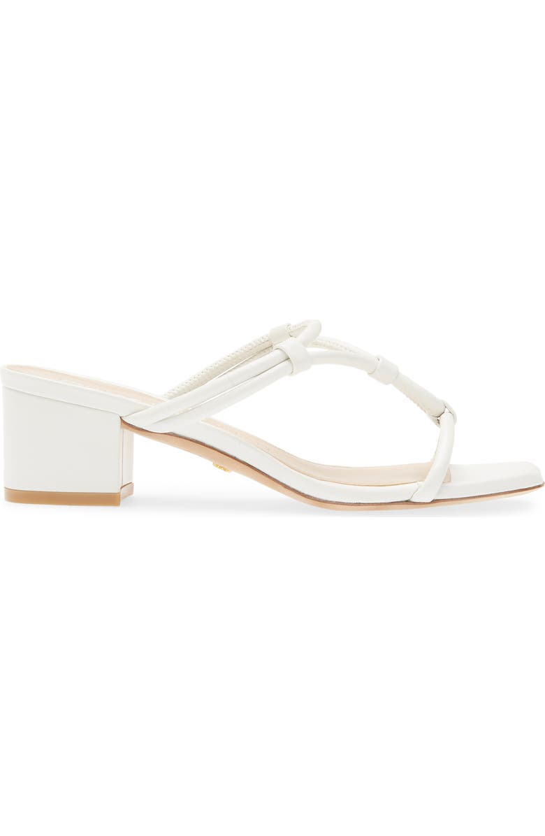 Stuart Weitzman Knot 50 Block Heel Sandal, Alternate, color,