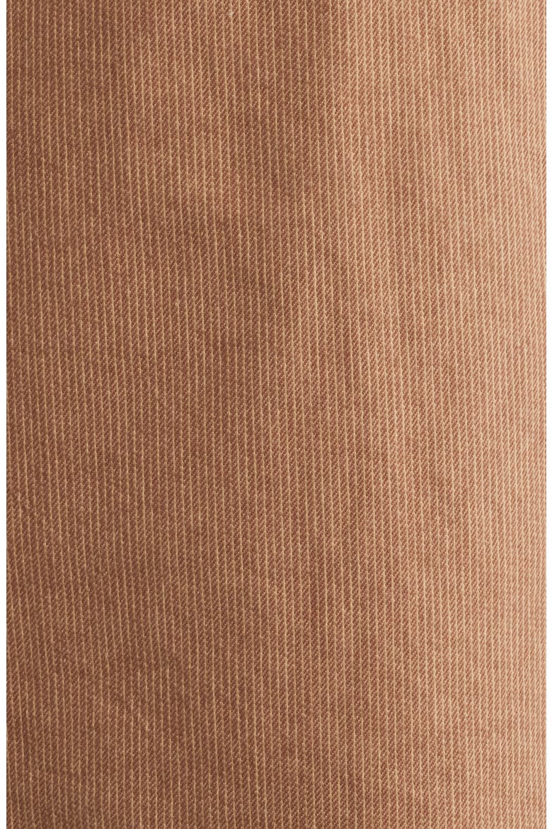 Brakeman Striped Half Zip Shirt, Alternate, color, BROWN/ TAN STRIPE