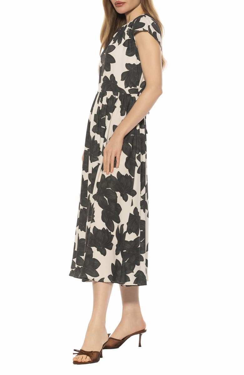 Alexia Admor Cassiane Fit & Flare Dress, Alternate, color,