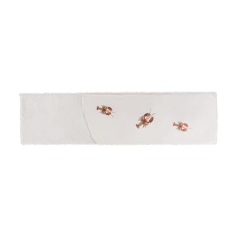 Lobster Embroidered Table Runner