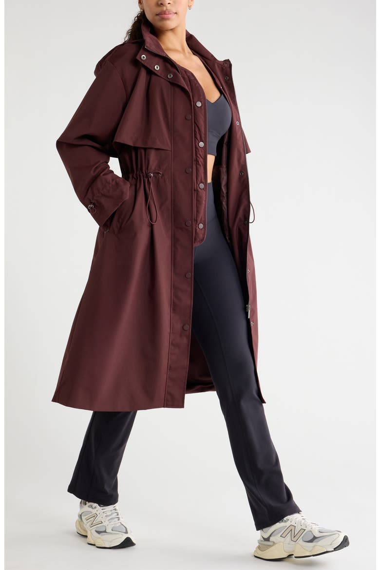 3-in-1 Trench Coat, Alternate, color, BROWN RISTRETTO