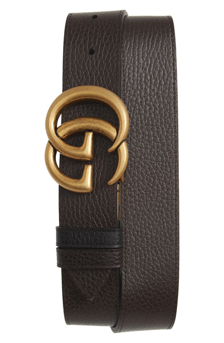 Gucci GG Reversible Leather Belt, Alternate, color, 