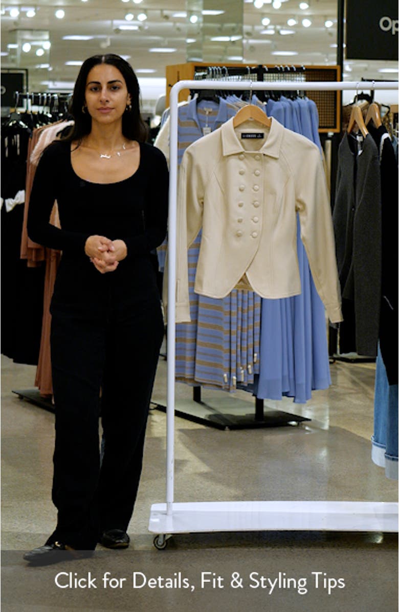 Form Double Breasted Jacket, sales video thumbnail