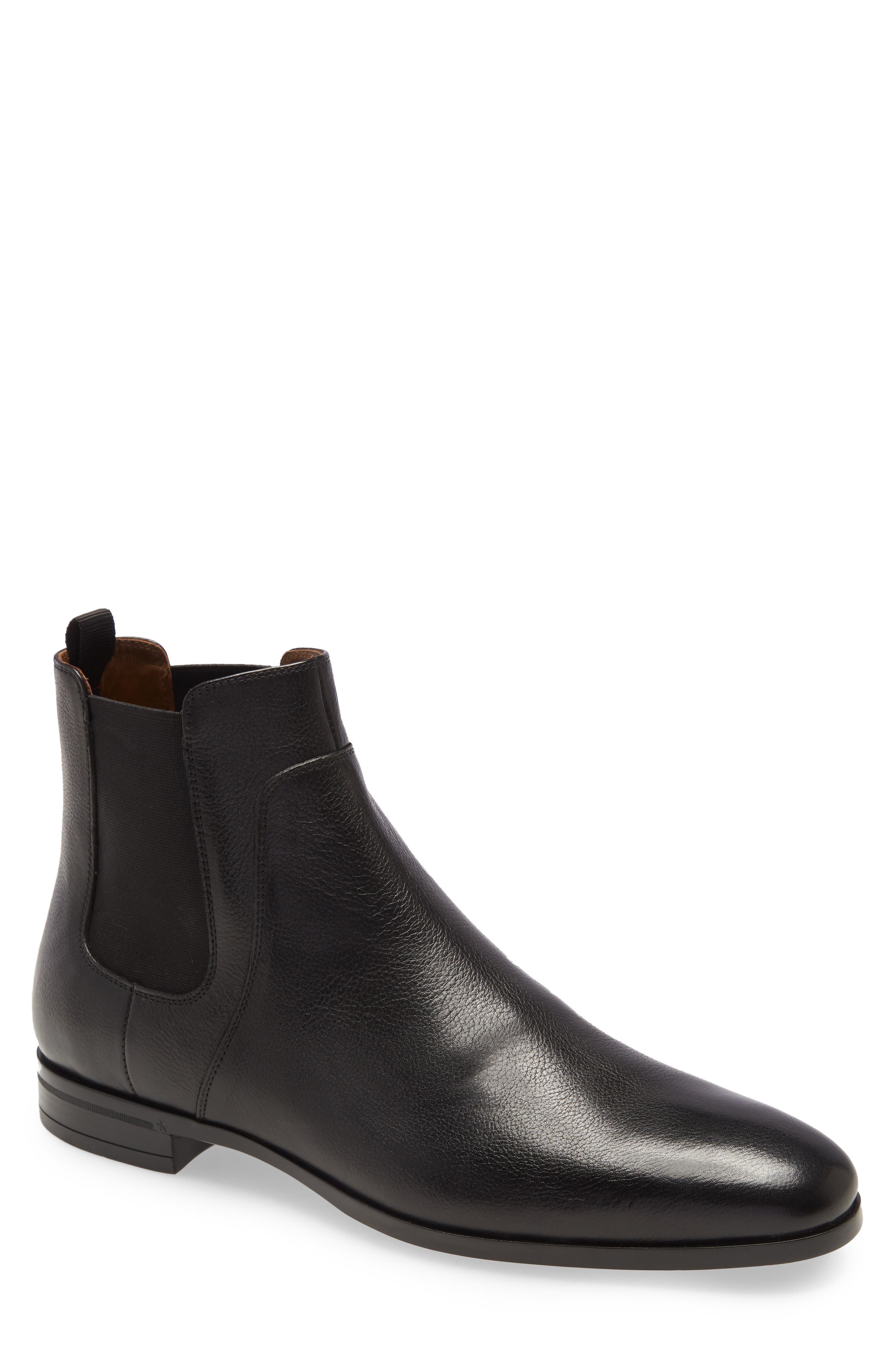 Portland Mid Chelsea Boot, Main, color, BLK