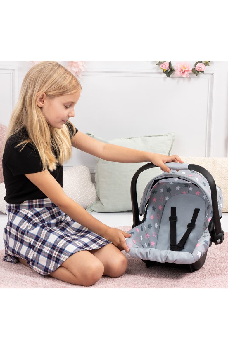 Bayer Design Deluxe Car Seat, Stars, Retractable Shade, Alternate, color, Multicolored