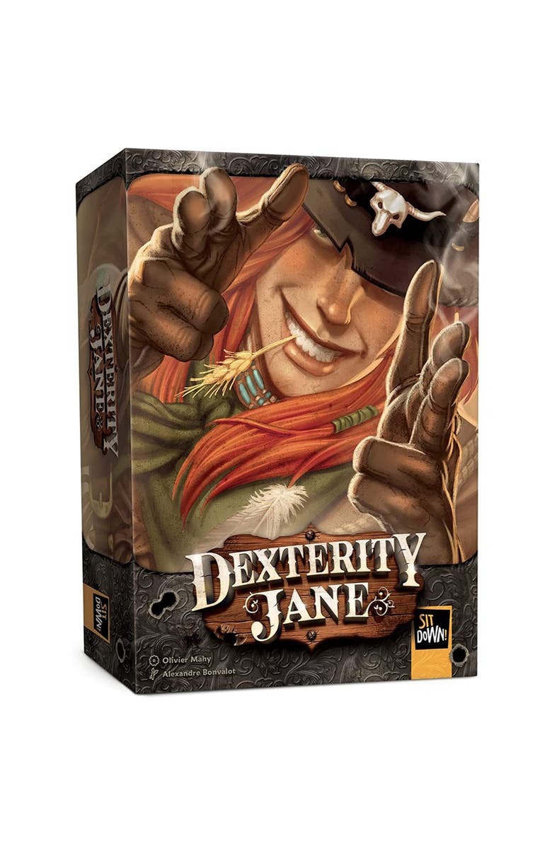 Sit Down! Dexterity Jane Puzzle and Dexterity Family Game, Main, color, Multicolored