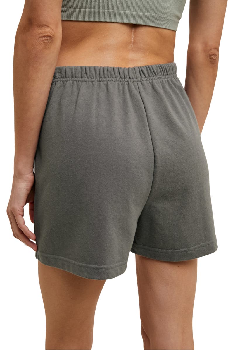 WISHLIST French Terry Shorts, Alternate, color, Charcoal