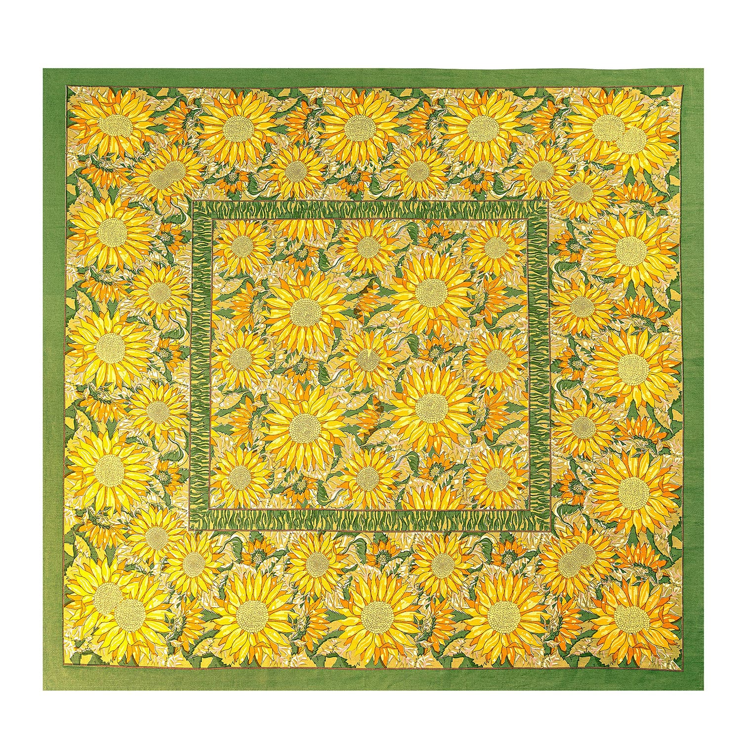 Yellow/Green 90" x 90"