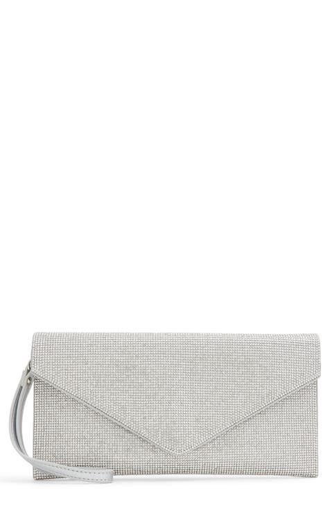 Nordstrom silver clutch sale