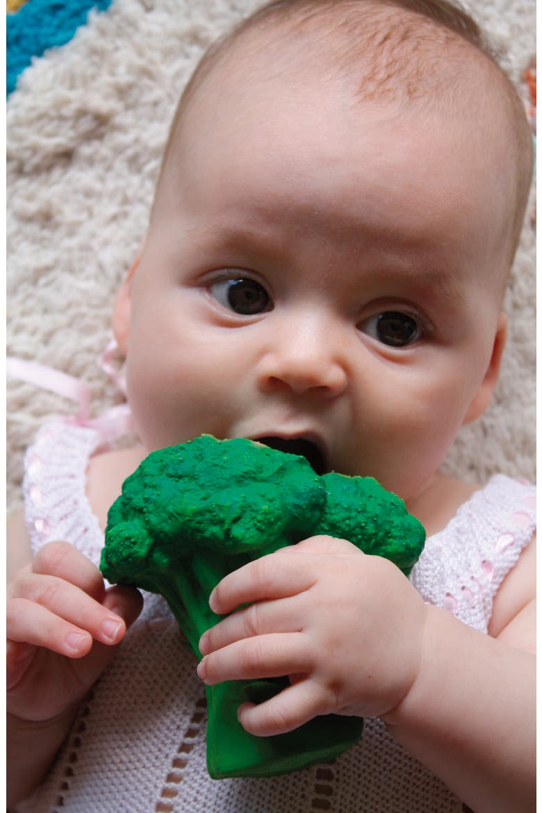 Brucy the Broccoli Teething Toy, Alternate, color, NO COLOR