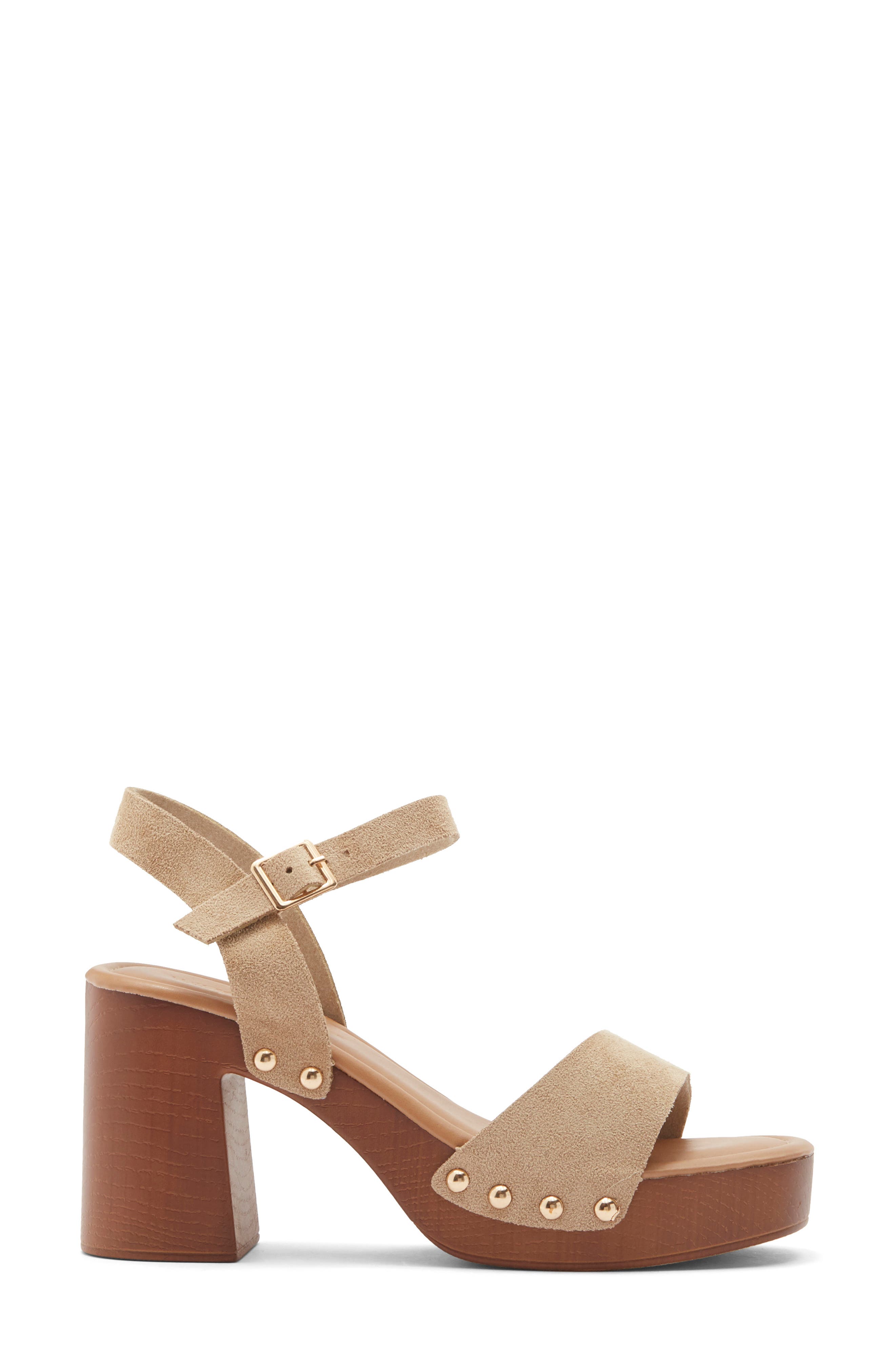 Kyna Platform Sandal, Alternate, color, TAUPE