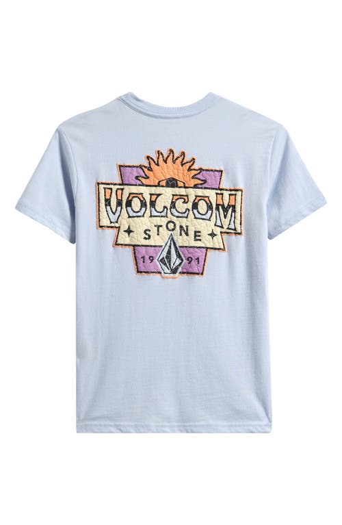Volcom Baby Volcom Kids' Longview Graphic T-shirt In Ice Blue