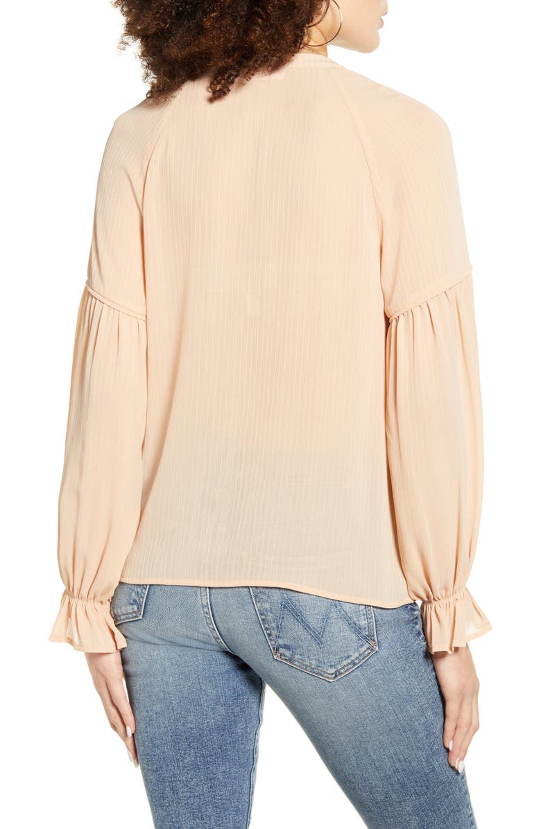 All in Favor Peasant Blouse, Alternate, color, 