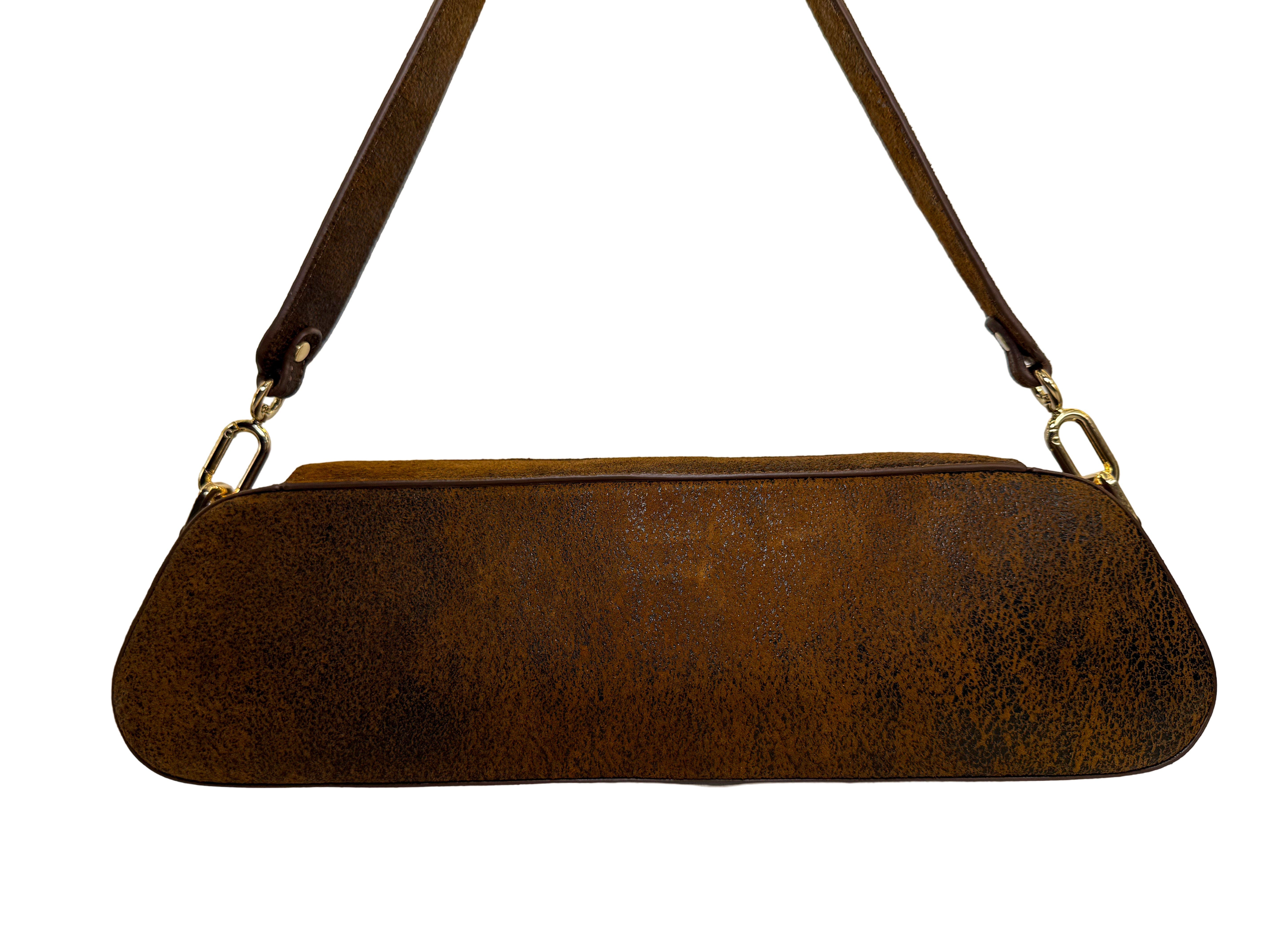 Your *Itch Baguette Bag, Alternate, color, Tobacco