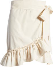 Amy Lynn High Waist Wrap Miniskirt