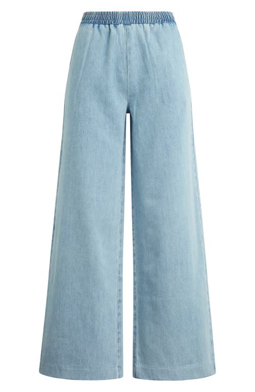 Favorite Daughter The Malibu Wide Leg Jeans in Ozark at Nordstrom, Size X-Large