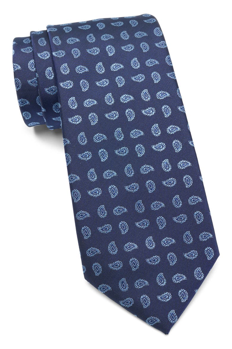 Paisley Tie, Main, color, BLUE