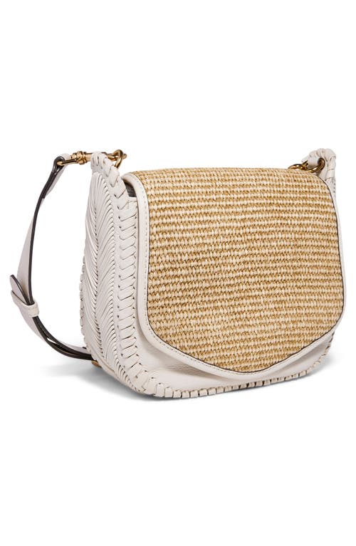 Aimee Kestenberg All For Love Leather Crossbody Bag In Raffia