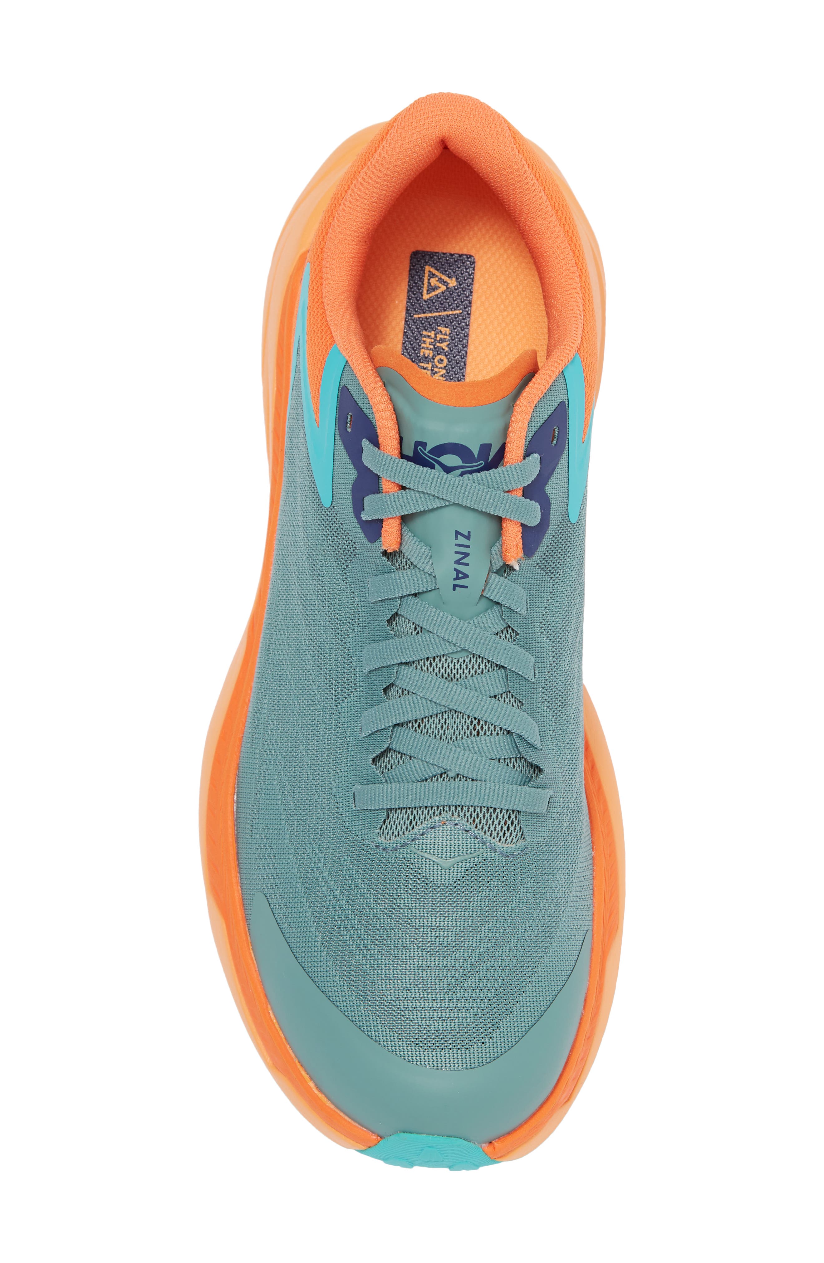 HOKA Zinal Trail Running Shoe, Alternate, color, 