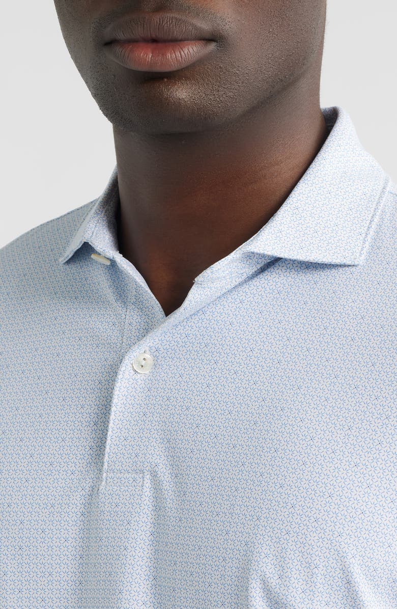 Peter Millar Alder Crown Crafted Performance Polo, Alternate, color, White