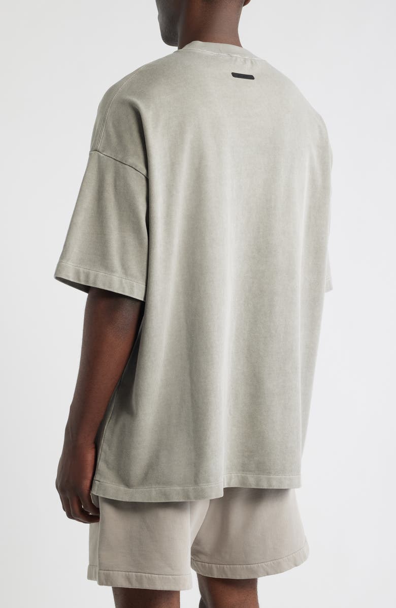 Fear of God Essentials Signature '90s Short Sleeve Logo T-Shirt, Alternate, color, Faded Seal