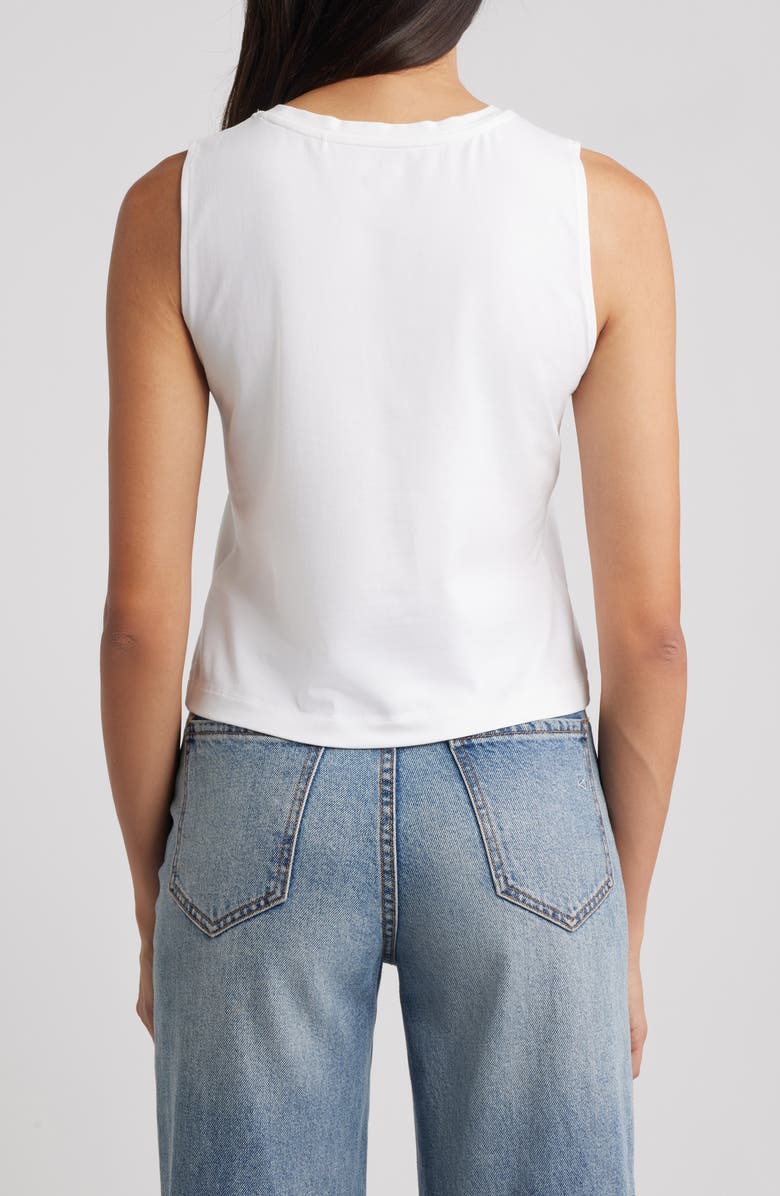 NIC+ZOE Perfect Knit Layer Tank, Alternate, color, Paper White