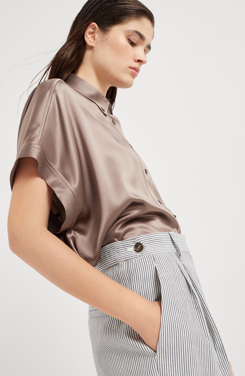 Brunello Cucinelli Sartorial Baggy trousers, Alternate, color, 