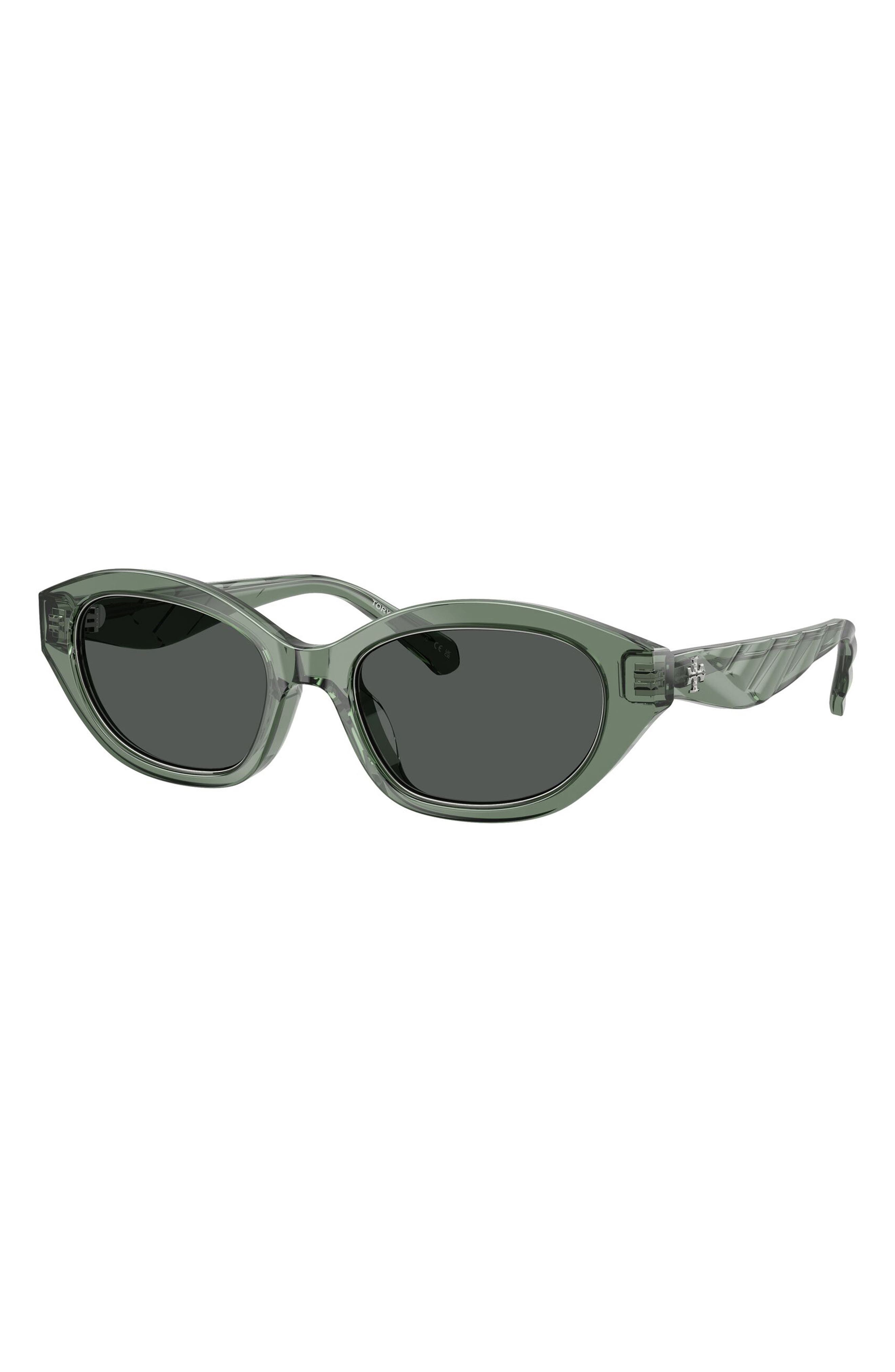 Tory Burch 52mm Irregular Sunglasses (Women) | Nordstrom display picture 1