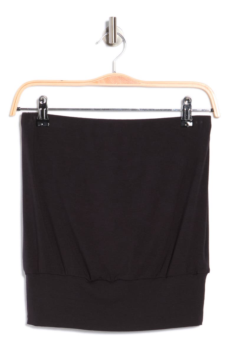 Madden Girl Banded Hem Tube Top, Main, color, Black