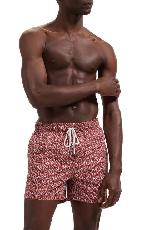 Cruz Print Swim Trunks