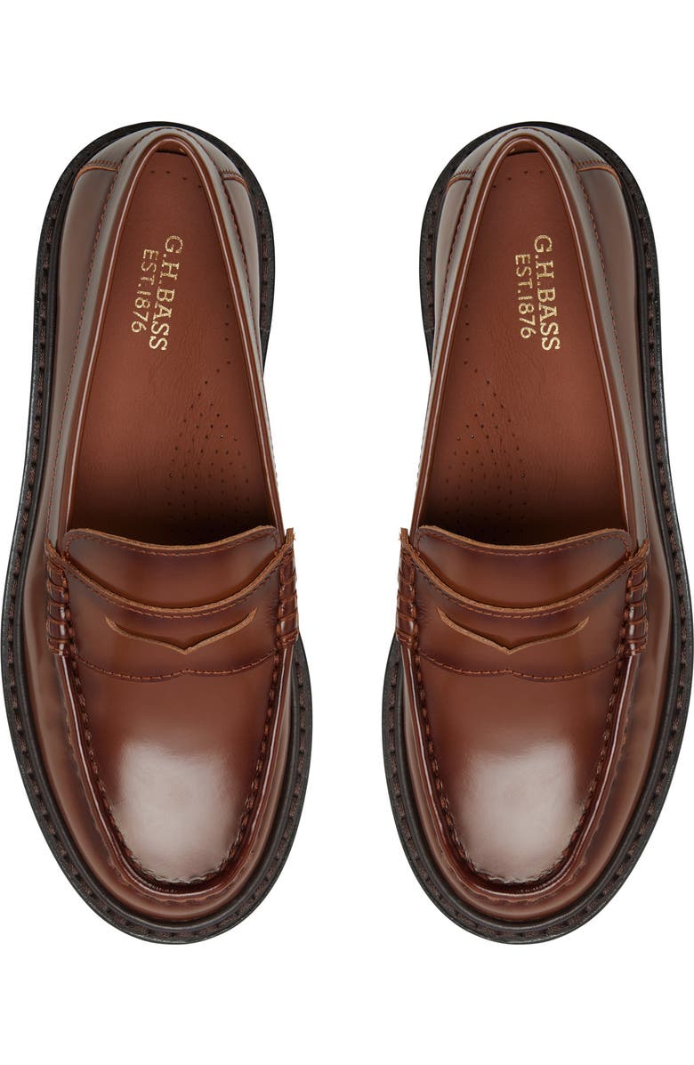 G.H.BASS Grace Penny Loafer, Alternate, color, Espresso