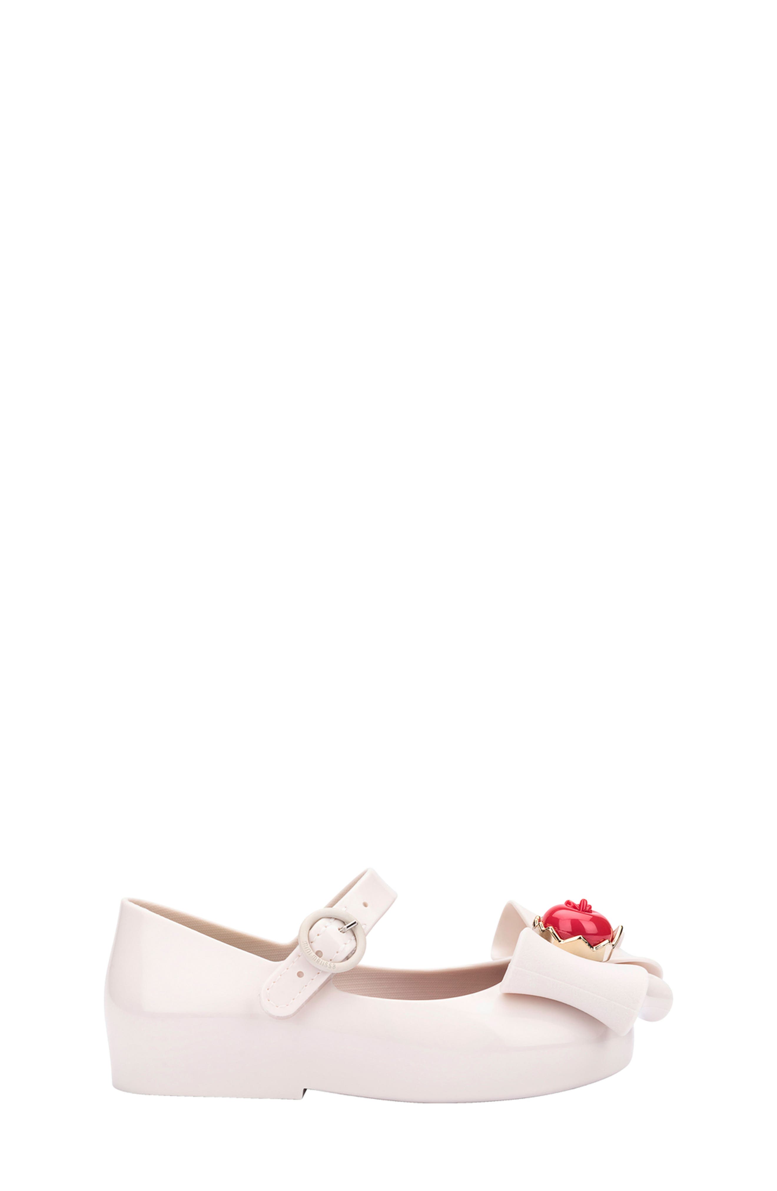 Mini Melissa x Disney Snow White Sweet Love Mary Jane Flat, Alternate, color, Ax949