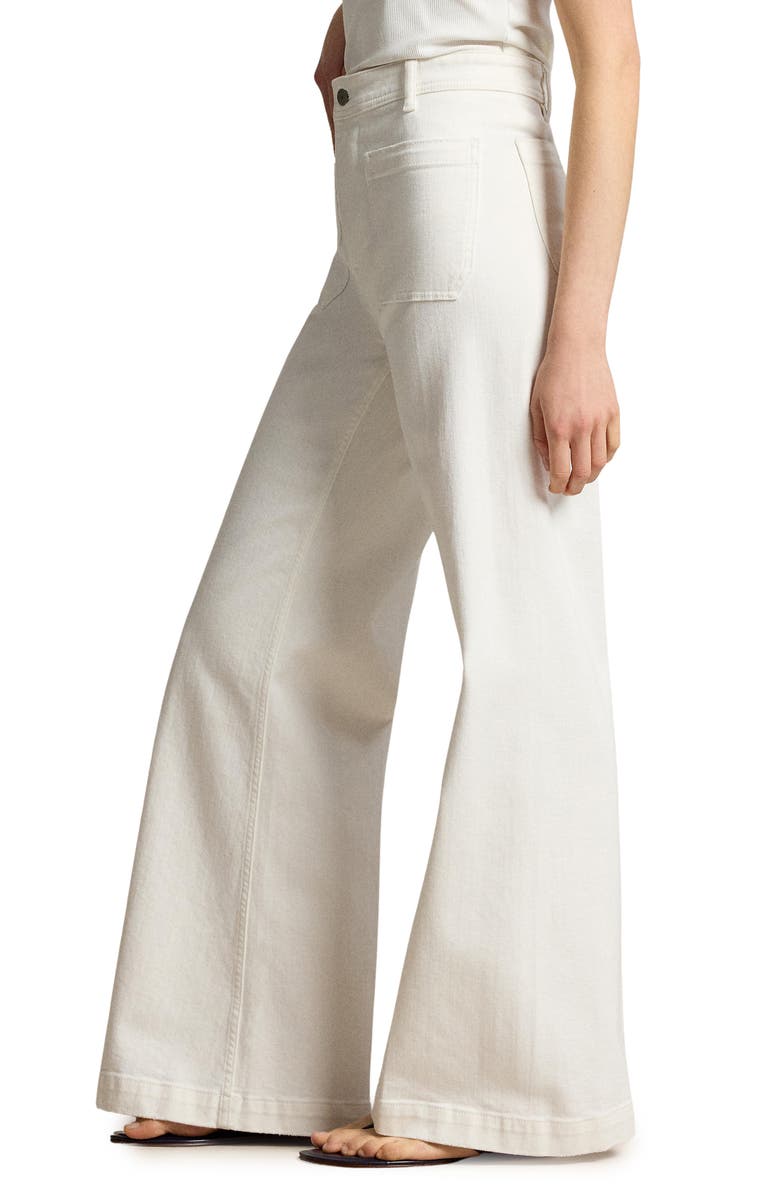 Polo Ralph Lauren Beaton Wide Leg Jeans, Alternate, color, Burgoes Wash