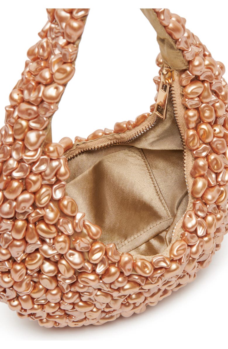 Dolce Vita Pearla Faux Pearl Shoulder Bag, Alternate, color, Gold