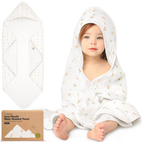Lyra Muslin Hooded Towel