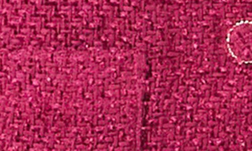 Endless Rose Women's Tweed Sleeveless Shift Dress In Bordeaux