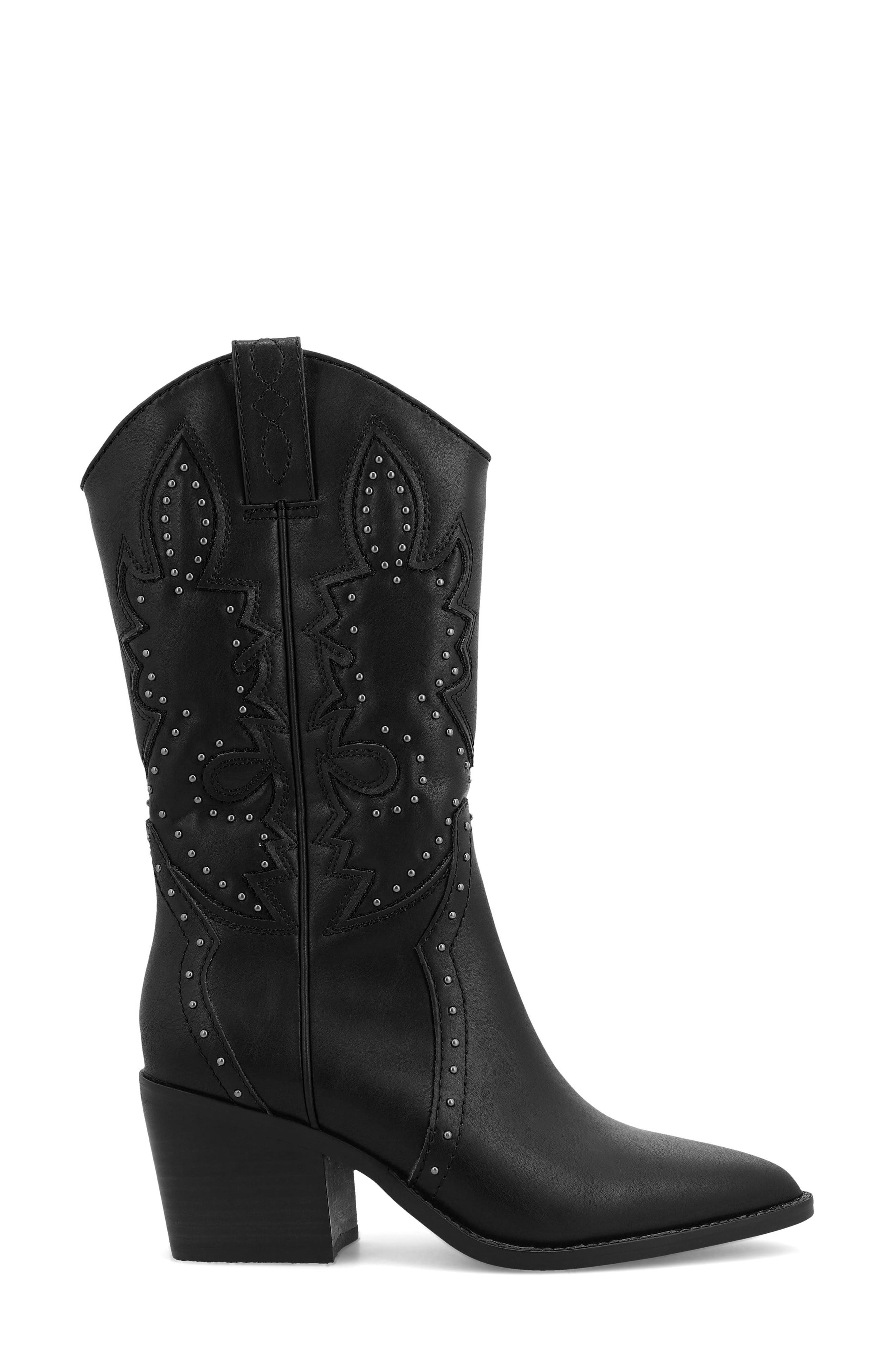 MIA Cyprus Western Boot, Alternate, color, Black