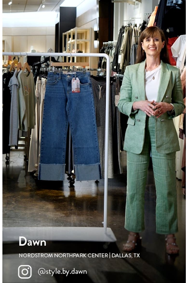 Kids' Cuffed Wide Leg Jeans video