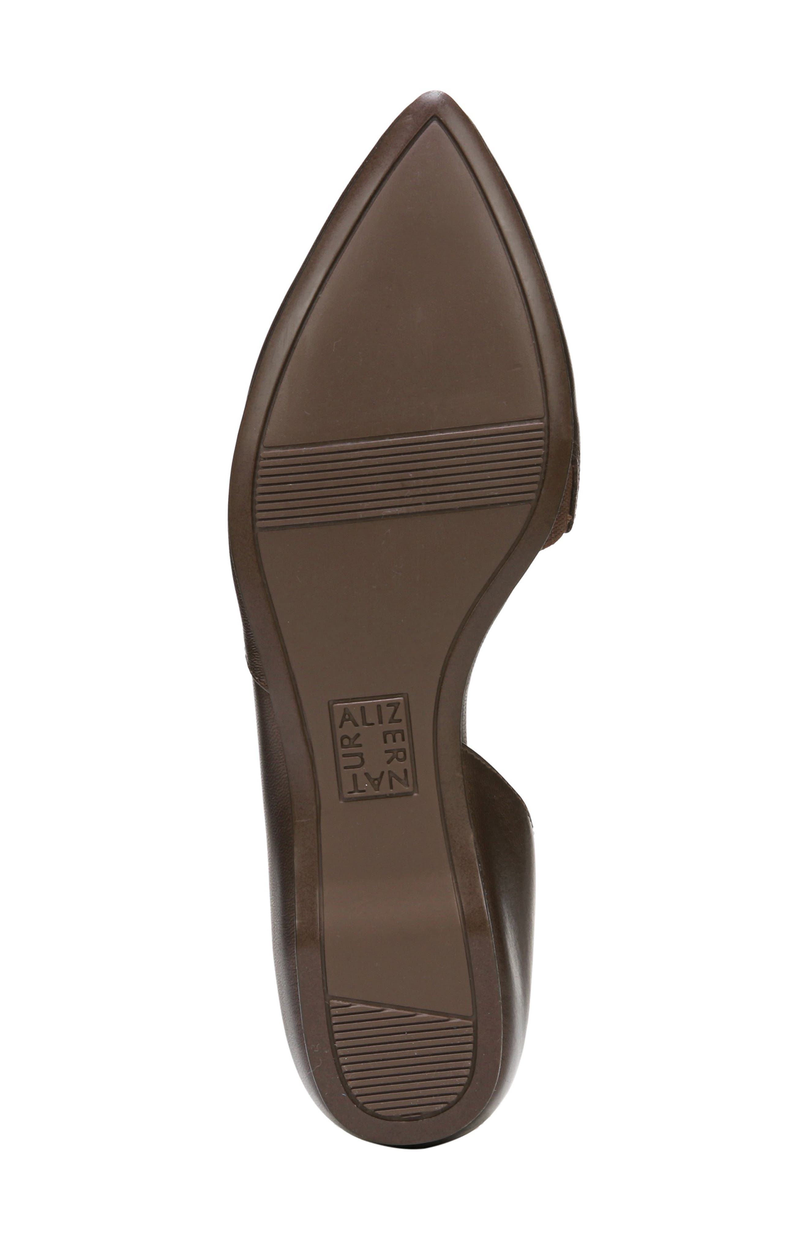 Samantha 2 Flat, Alternate, color, MOCHA PEARL LEATHER
