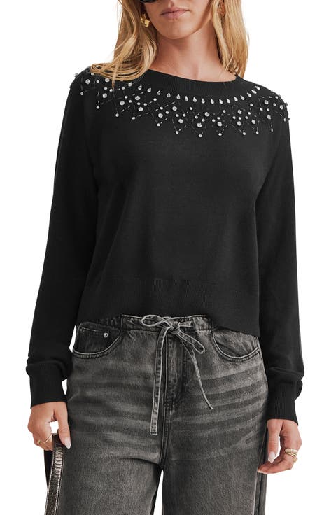 Fletcher Embellished Sweater