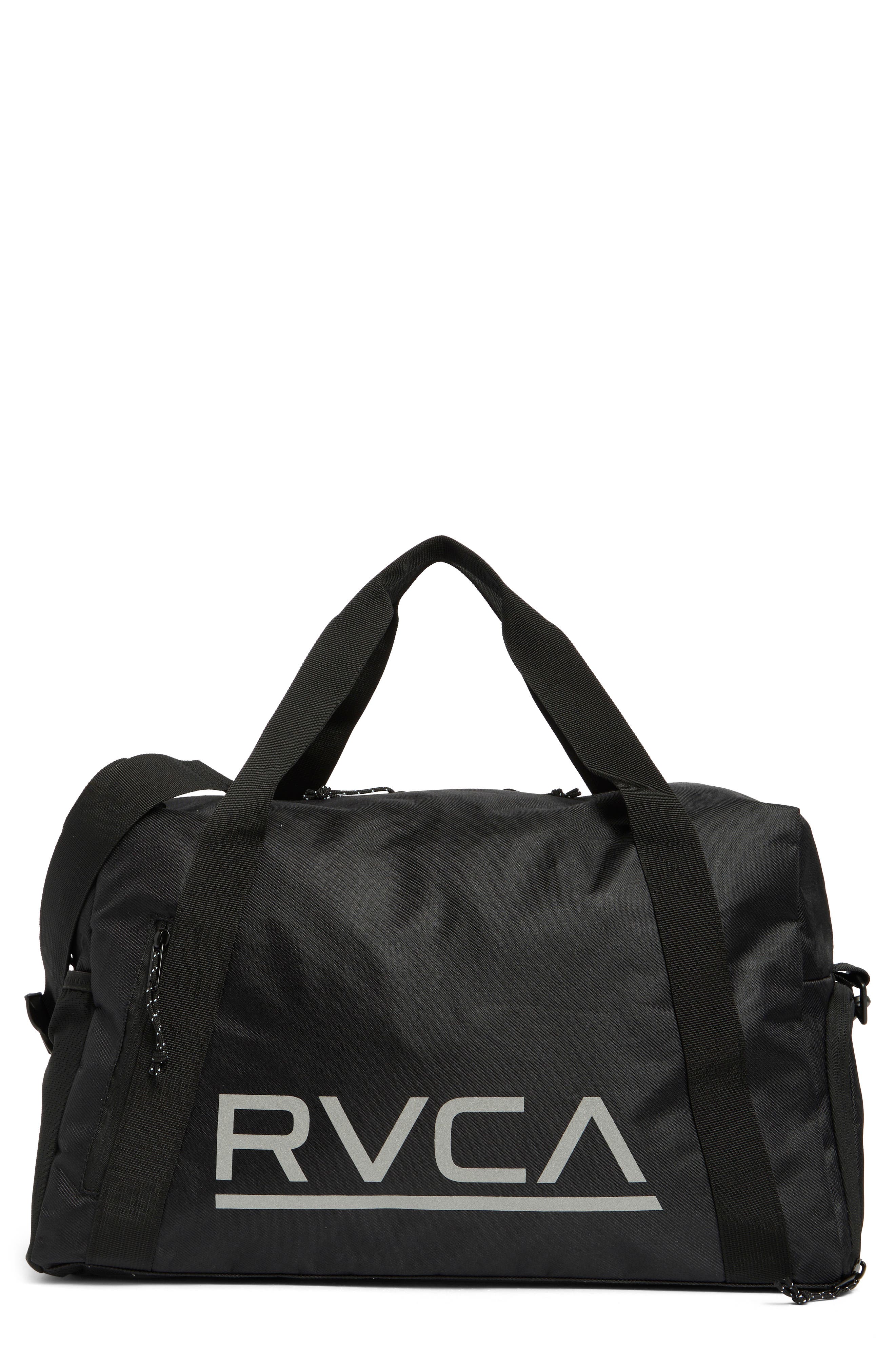 RVCA Dedication Duffle Bag, Main, color, Black