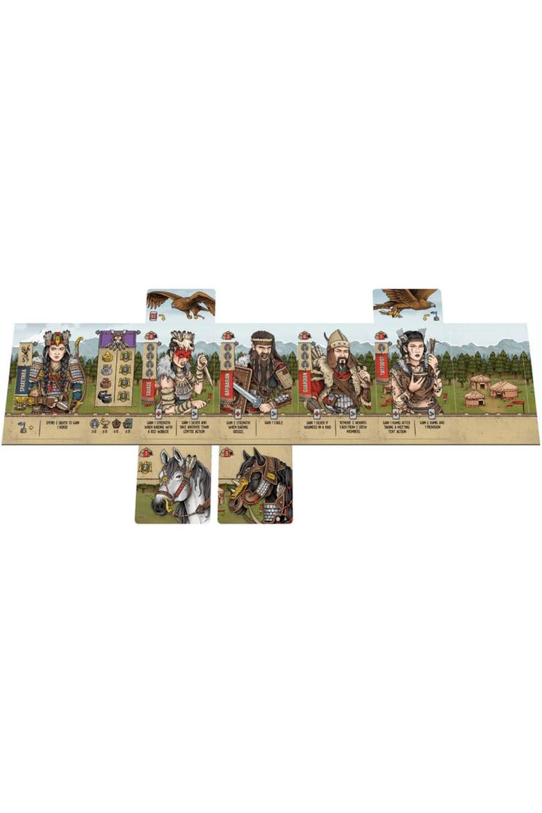 Raiders of Scythia, Alternate, color, Multicolored